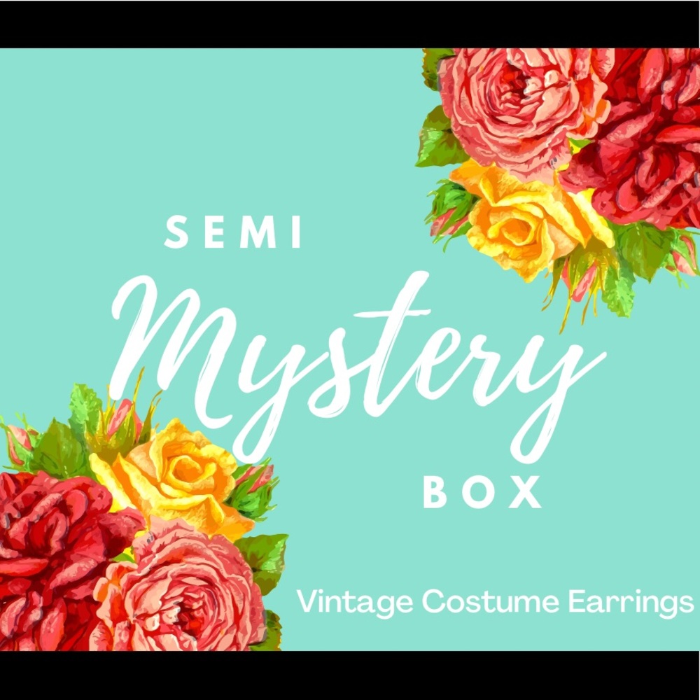 SEMI-MYSTERY BOX - Vintage Costume Earrings - Picture 2 of 8